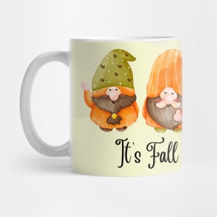 It's fall y'all Gnomes Halloween Autumn Thanksgiving Christmas and Fall Color Lovers Mug